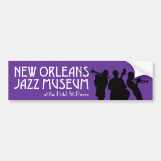 Nieuwe Orleans Jazz Museum bumper sticker