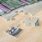 NIEUWE ORLEANS JAZZ PRESERVATIE HALL PUZZLE LEGPUZZEL (Zijkant)