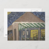 Nieuwe Orleans Koffiestandaard Briefkaart (Voorkant / Achterkant)