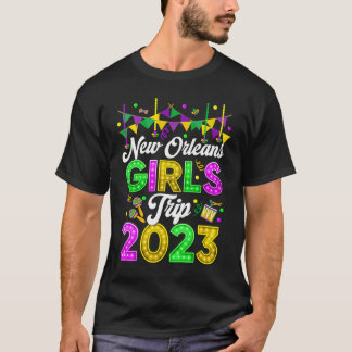 Nieuwe Orleans Meisjesreis 2023 Overeenkomstige Ba T-shirt