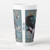 Nieuwe Orleans Music-aangepaste naam Latte Mok (Voorkant)