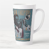 Nieuwe Orleans Music-aangepaste naam Latte Mok (Rechts)