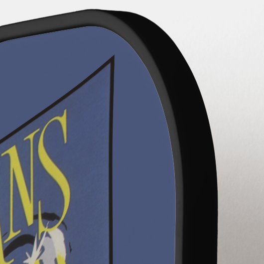 Nieuwe Orleans Music-aangepaste naam Pickleball Paddle (Links Detail)