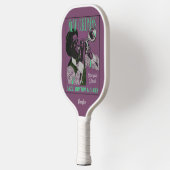 Nieuwe Orleans Music-aangepaste naam Pickleball Paddle (Links)
