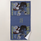 Nieuwe Orleans Music-aangepaste naam Strandlaken (Voorkant)