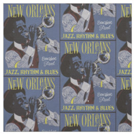 Nieuwe Orleans Music-stof Stof