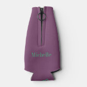 Nieuwe Orleans Muziek aangepaste monogram flessenk Flesjeskoeler (Achterkant)