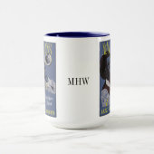 Nieuwe Orleans Muziek aangepaste monogram mokken (Midden)