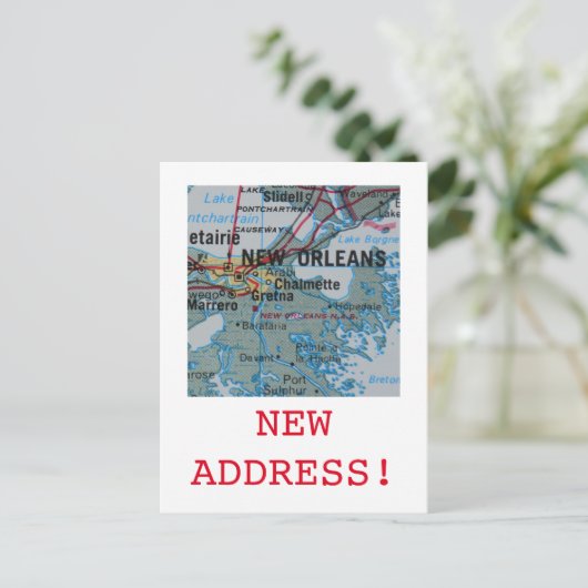 Nieuwe Orleans Nieuwe aankondiging van het Adres (Staand voorkant)