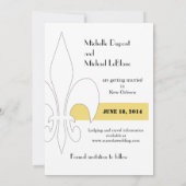 Nieuwe Orléans Riverboat Fleur de Lis Bewaar de Da Kaart (Achterkant)