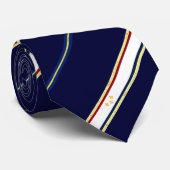 Nieuwe Orleans strepen vlag Stropdas (Opgerold)