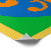 Nieuwe Orleans Symbolen Poster (Hoek)