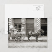 Nieuwe Orleanse Melkwagen, 1910 Briefkaart (Voorkant / Achterkant)