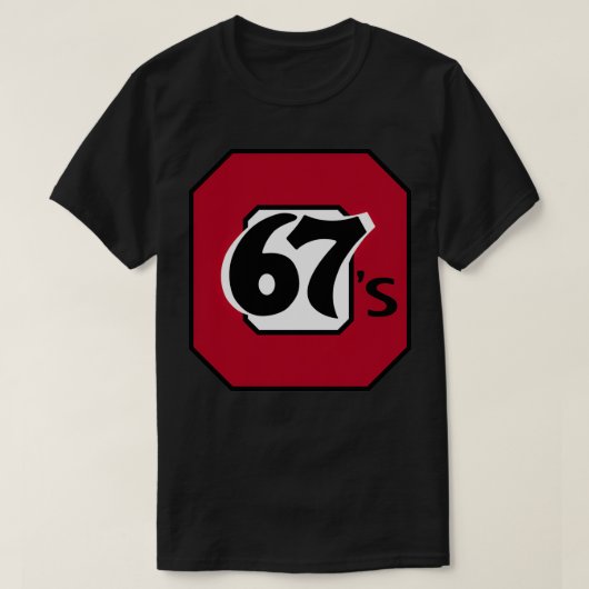 Nieuwe Oshawa Generals T-shirt (Design voorkant)