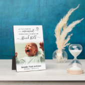 Nieuwe ouderfoto Baby Fotoplaat (Zijkant)