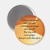 Nieuwe Oudermagneet Set 1 van 5 (verbeterd) Magneet (Voorkant / Achterkant)