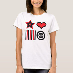 Nieuwe ouders 3-6 maanden visueel stimulerend t-sh t-shirt