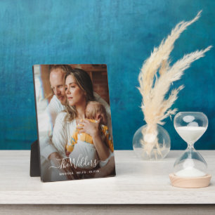 Nieuwe ouders en Baby foto Fotoplaat