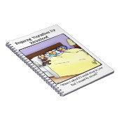 Nieuwe ouders Humor Notitieboek Gift (Rechterzijde)