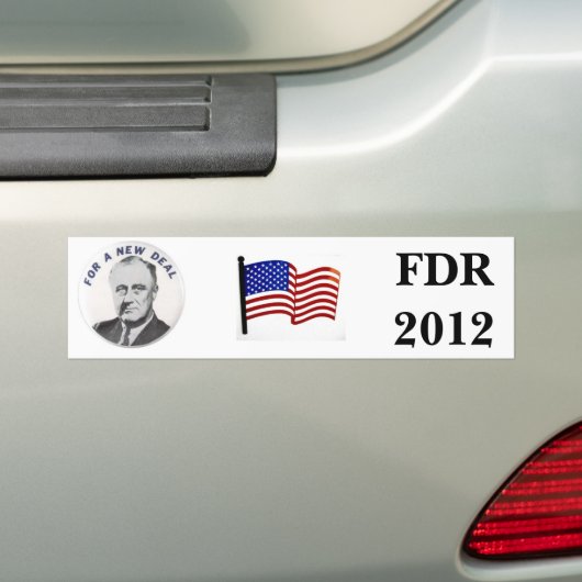 Nieuwe overeenkomst 2012 bumpersticker (Op auto)