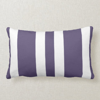Nieuwe Paarse sloppenwijk en witte streep lumbar P Kussen