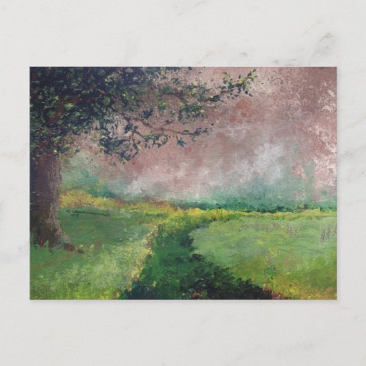 Nieuwe pad briefkaart (Voorkant)