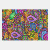 Nieuwe Paisley Floral Sampler Guitar Set Inpakpapier Vel (Voorkant 2)