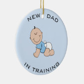 Nieuwe pap keramisch ornament (Rechts)