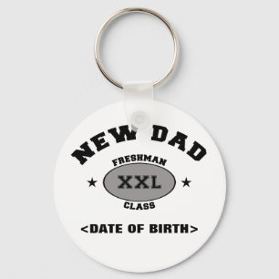 Nieuwe pap persoonlijke Gift XXL Sleutelhanger
