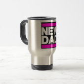 Nieuwe pap roze reisbeker (Voorkant links)