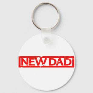 Nieuwe pap Stamp Sleutelhanger