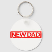 Nieuwe pap Stamp Sleutelhanger (Achterkant)
