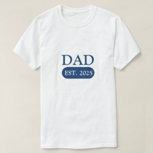 Nieuwe pap T-Shirts   Sjabloon voor het eerste jaa