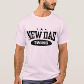 Nieuwe pap Twins T-shirt (Voorkant)