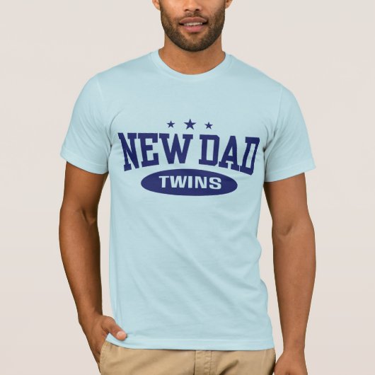 Nieuwe pap Twins T-shirt (Voorkant)