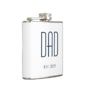 Nieuwe Pap Vaderdag Simple Minimalist Heupfles (Rechts)