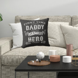 Nieuwe pap voor de eerste keer dat papa Lifetime H Kussen