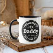 Nieuwe papa gepromoveerd tot papa vader cadeau een mok