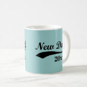 Nieuwe papa Mok, aangepaste tekst Koffiemok (Voorkant rechts)