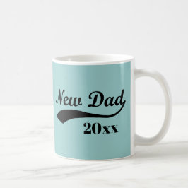 Nieuwe papa Mok, aangepaste tekst Koffiemok