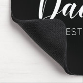 Nieuwe papa opgericht in 2022 muismat (Hoek)