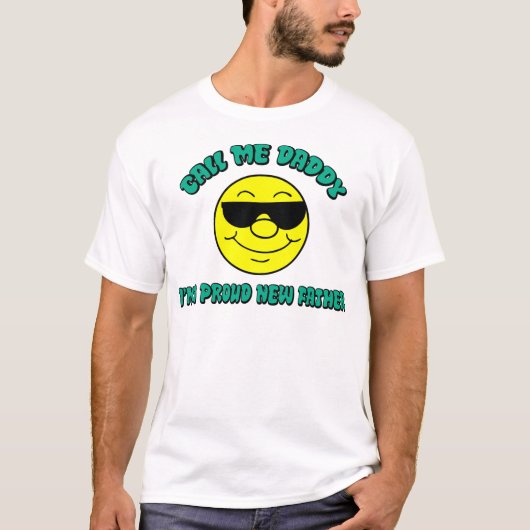 Nieuwe papa T-Shirt (Voorkant)