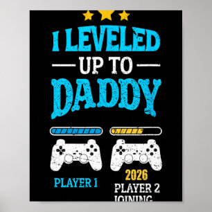 Nieuwe papa Vaderdag is gepromoveerd tot papa 2026 Poster