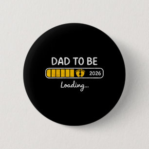Nieuwe papa vanaf 2026 Vaderdag Eerste keer papa w Ronde Button 5,7 Cm
