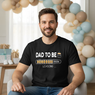 Nieuwe Papa Verw. 2026 T-shirt: Toekomstige Vader T-shirt