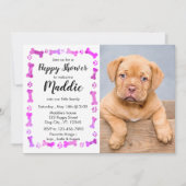 Nieuwe papaver - roze meisje - nieuw compact - hon kaart (Voorkant)