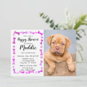 Nieuwe papaver - roze meisje - nieuw compact - hon kaart (Staand voorkant)