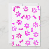 Nieuwe papaver - roze meisje - nieuw compact - hon kaart (Achterkant)