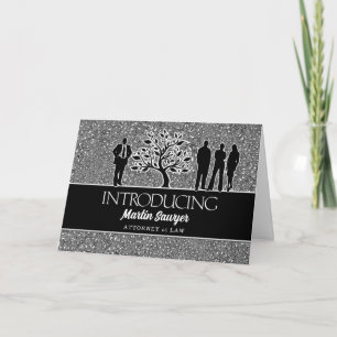 Nieuwe Partner Zakelijk Professioneel Aangepast Aankondiging