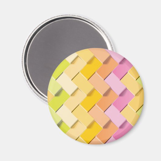 Nieuwe Patrooncreatie 2 Magneet (Voorkant / Achterkant)